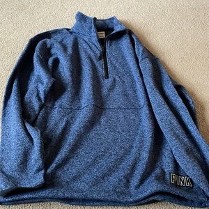 Victoria Secret Navy Blue Half Zip